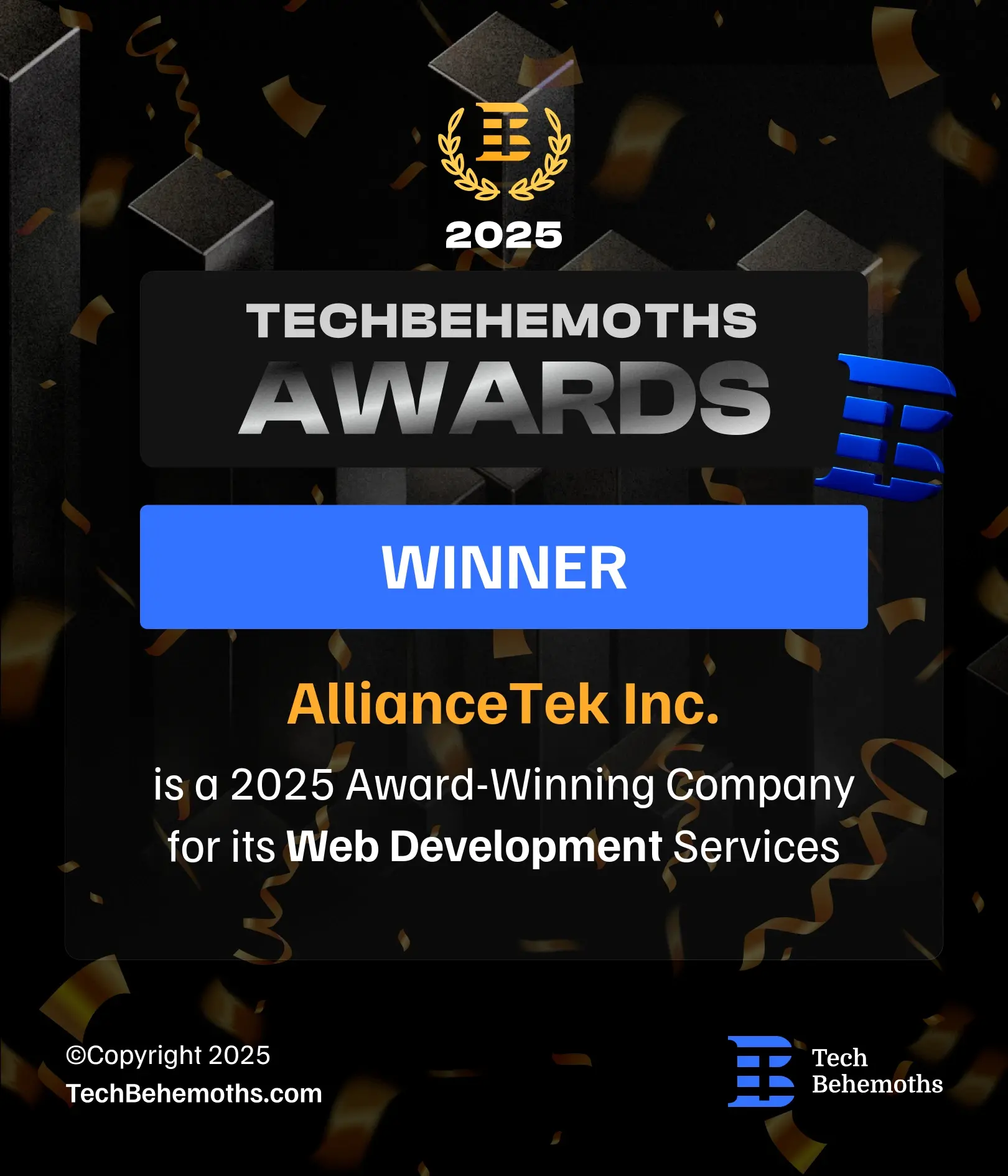 Techbehemoths Web Development Awards - 2025