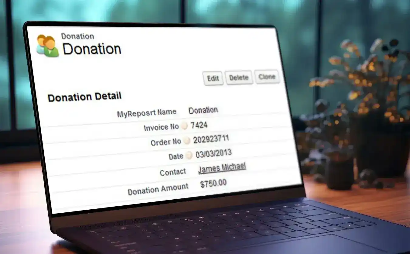 Sales and Donation Tracking through Salesforce | case-studies