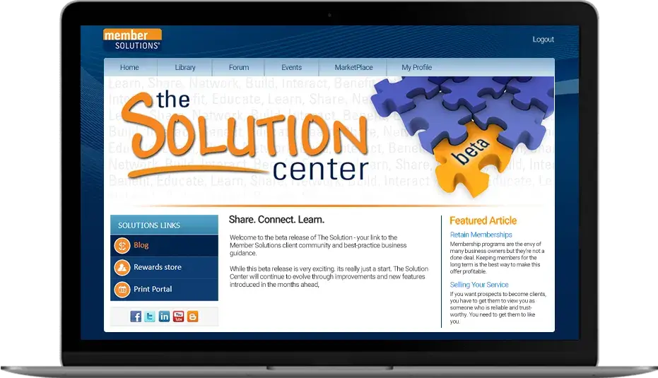 Custom SAAS Membership Management Portal | The