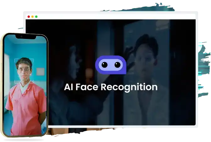 AI Face Recognition Image